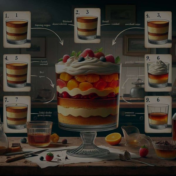 How to Achieve the Perfect Balance in a British Sherry Trifle with Layers?