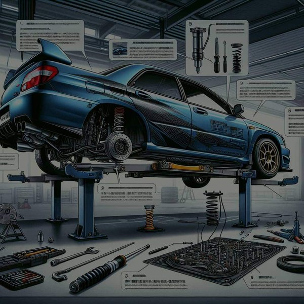 How to Install and Adjust a Rally Suspension for a Subaru Impreza WRX STI?