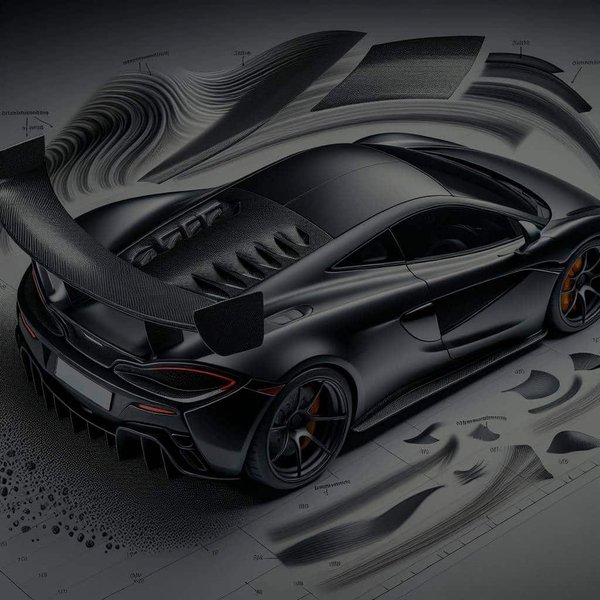 Can a Custom Carbon Fiber Spoiler Improve Downforce on a McLaren 570S Without Adding Weight?