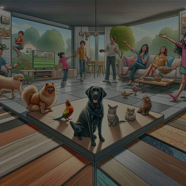What Are the Best Pet-Friendly Flooring Options for a Busy Household?